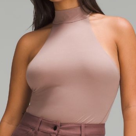 LULULEMON WUNDERMOST ULTRA-SOFT NULU MOCK-NECK SLEEVELESS BODYSUIT SIZE X-SMALL - Picture 2 of 6